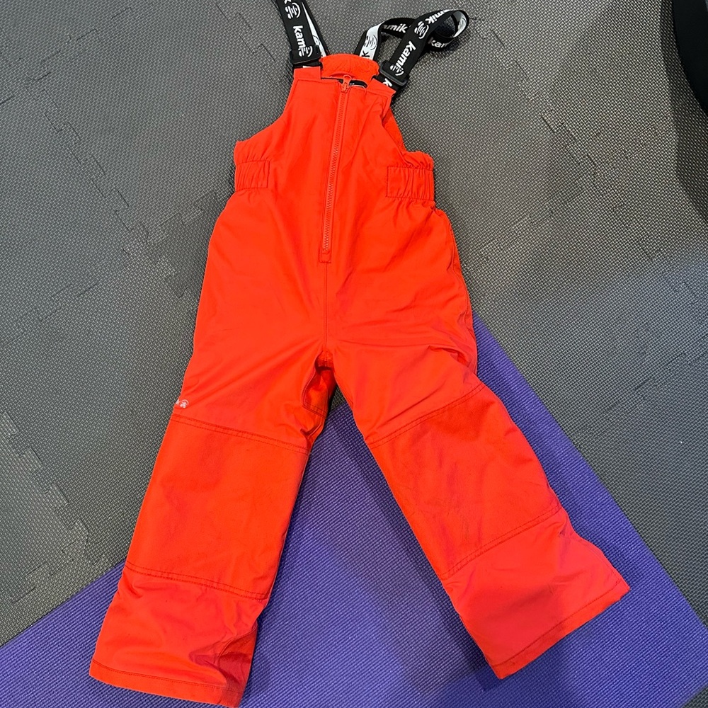 Kamik Kids Red Snow Pants